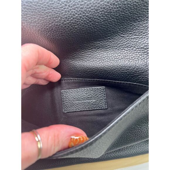 Zadig & Voltaire Rock Clutch Black Leather - Picture 8 of 13